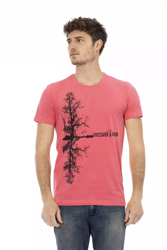 Mehrfarbiges Herren-T-Shirt aus Baumwolle