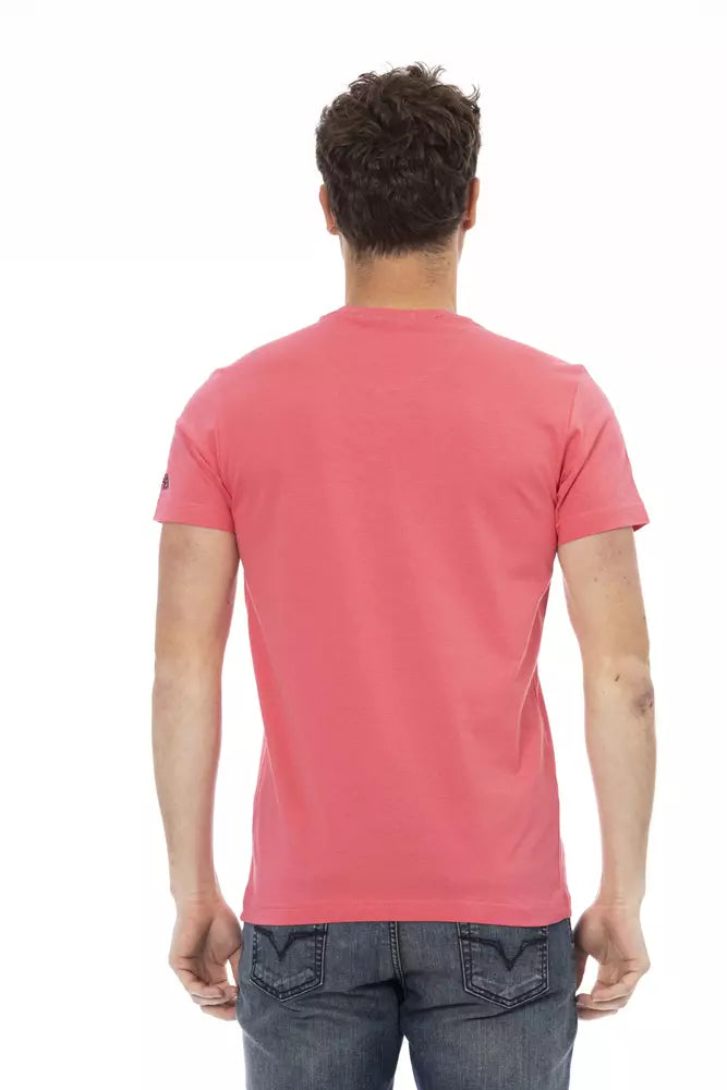 Mehrfarbiges Herren-T-Shirt aus Baumwolle