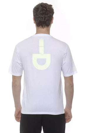 White Cotton Men's T-Shirt