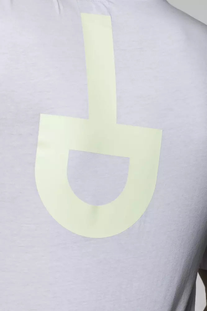Weißes Herren-T-Shirt aus Baumwolle