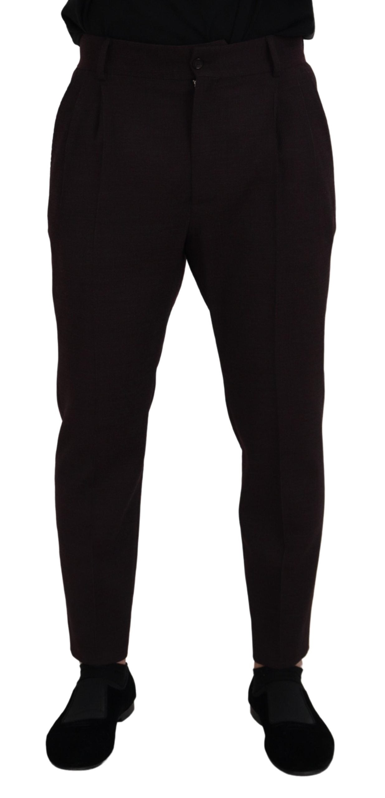 Braune Chinohose aus Baumwolle für Herren