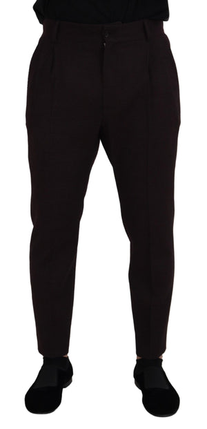 Braune Chinohose aus Baumwolle für Herren