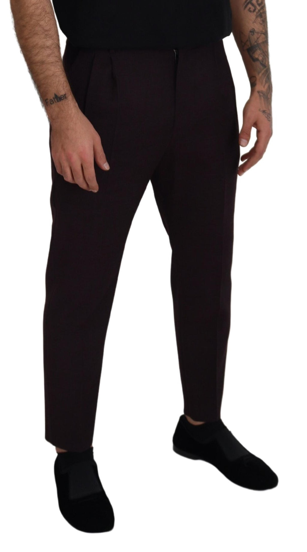 Braune Chinohose aus Baumwolle für Herren