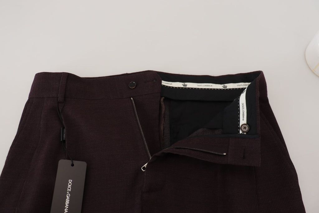 Braune Chinohose aus Baumwolle für Herren