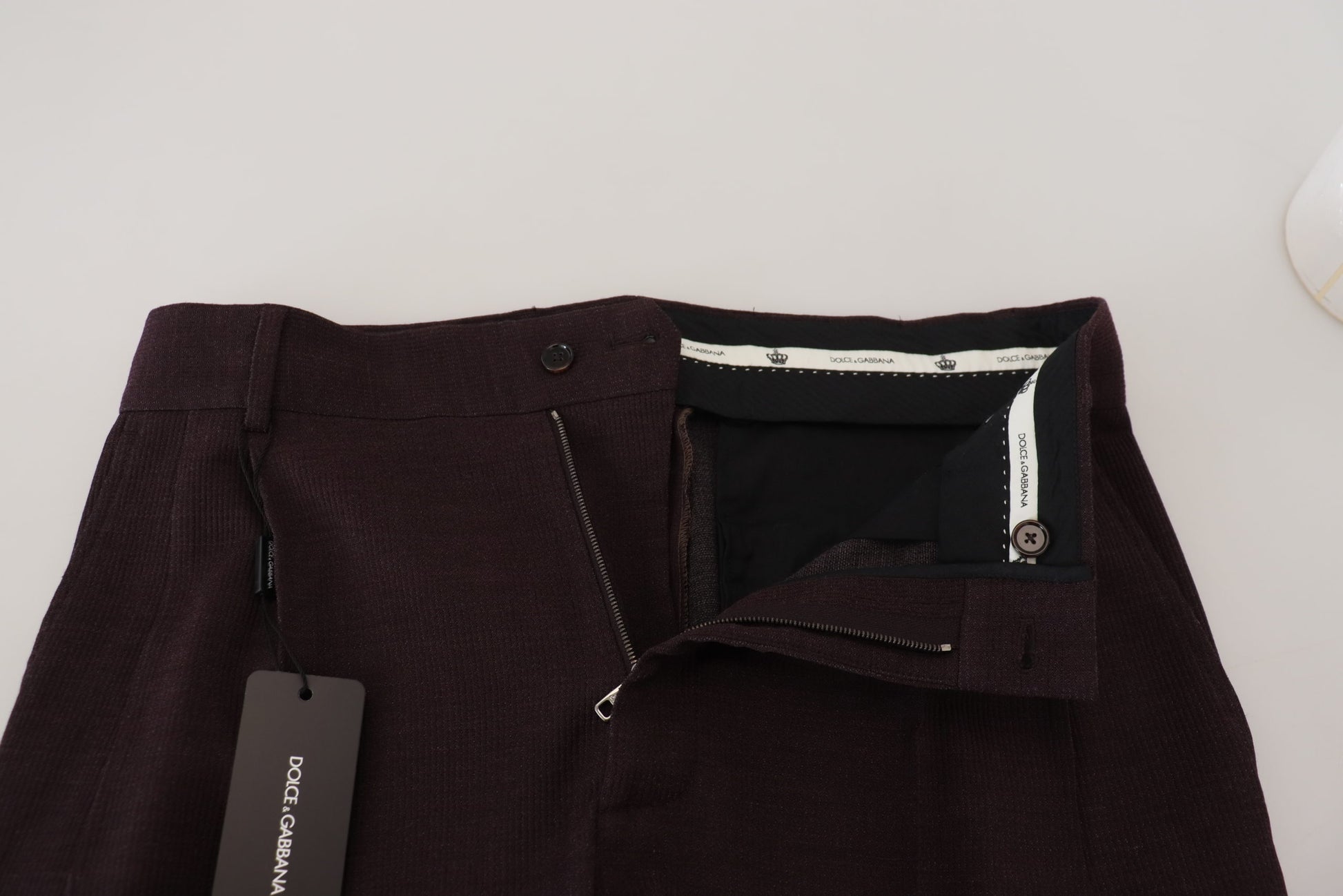 Braune Chinohose aus Baumwolle für Herren