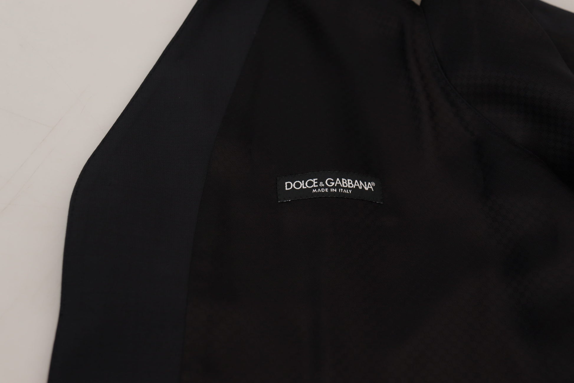 Schwarze Weste aus Wollstretch