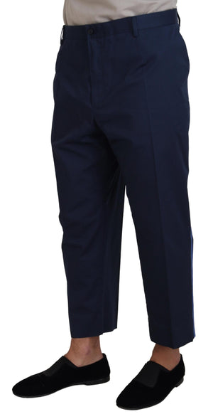 Blaue Baumwoll-Shorts für Herren