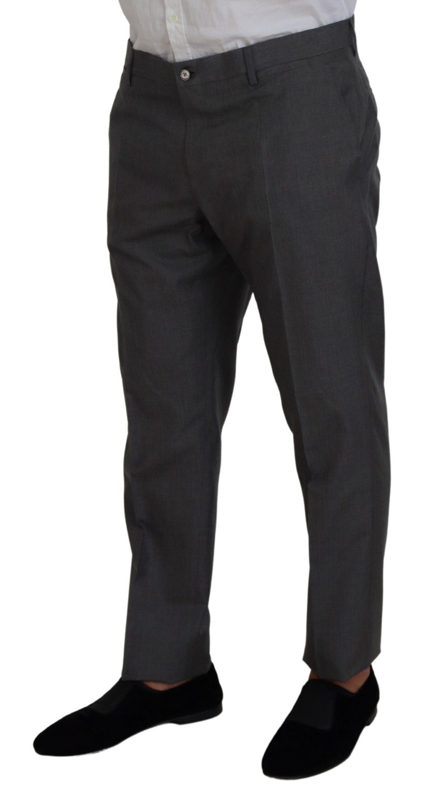 Grauer MARTINI 3-teiliger Slim Fit Anzug
