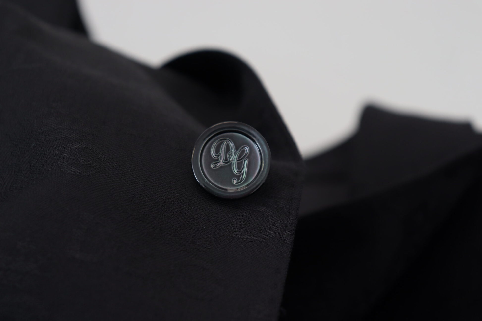 Black Wool Formal Coat Martini Blazer