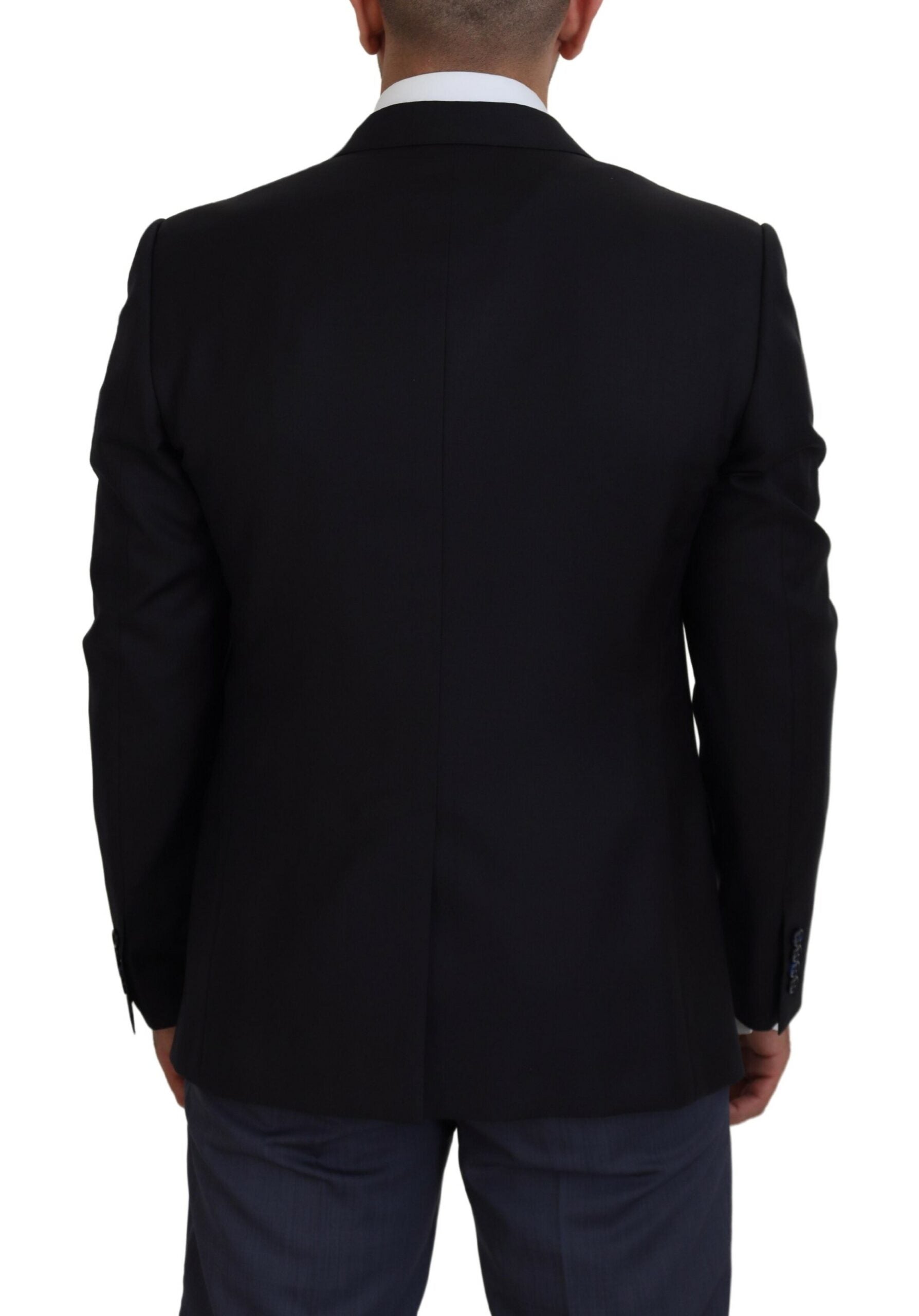 Dark Blue Coat Jacket Martini Blazer