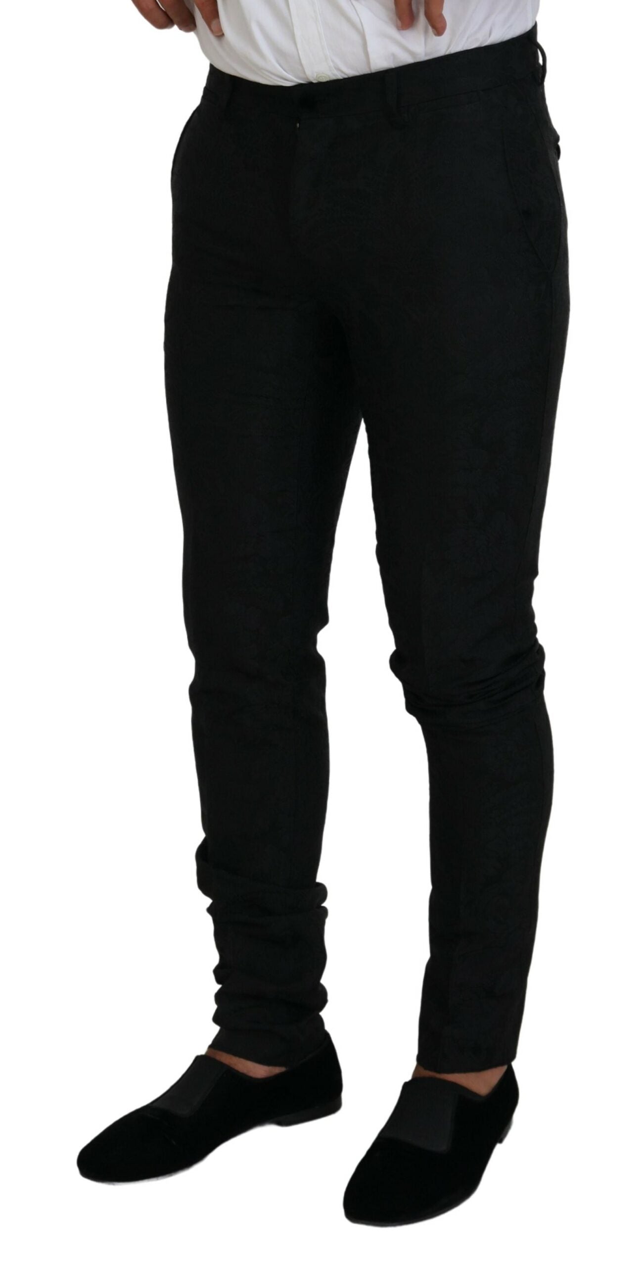 Schwarzer 2-teiliger MARTINI-Anzug aus Polyester für Herren