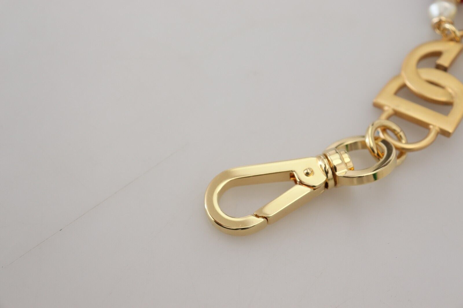 Goldfarbener Taillengürtel mit DG-Logo für Damen