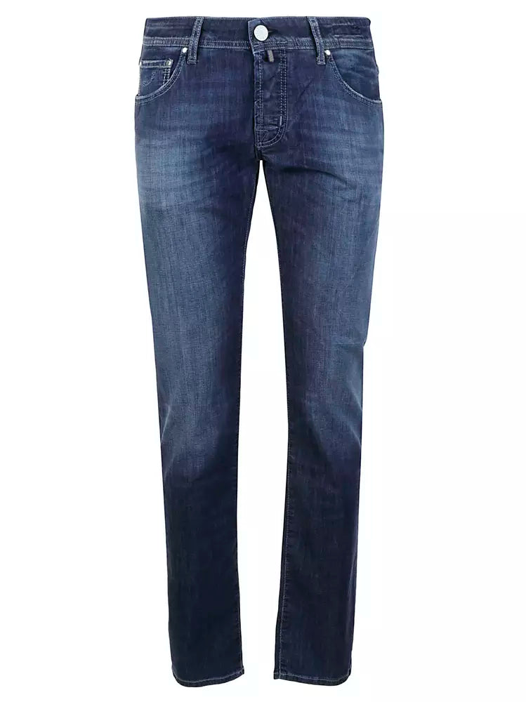 Elegante hellblaue Stretchjeans