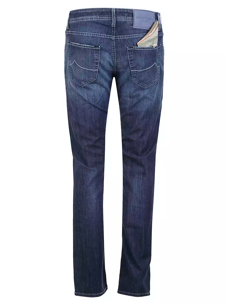Elegante hellblaue Stretchjeans