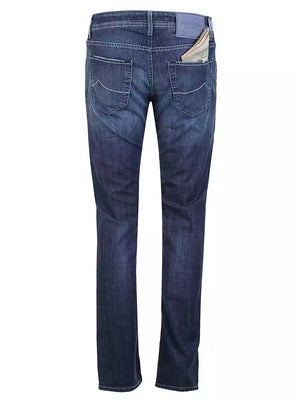 Elegante hellblaue Stretchjeans