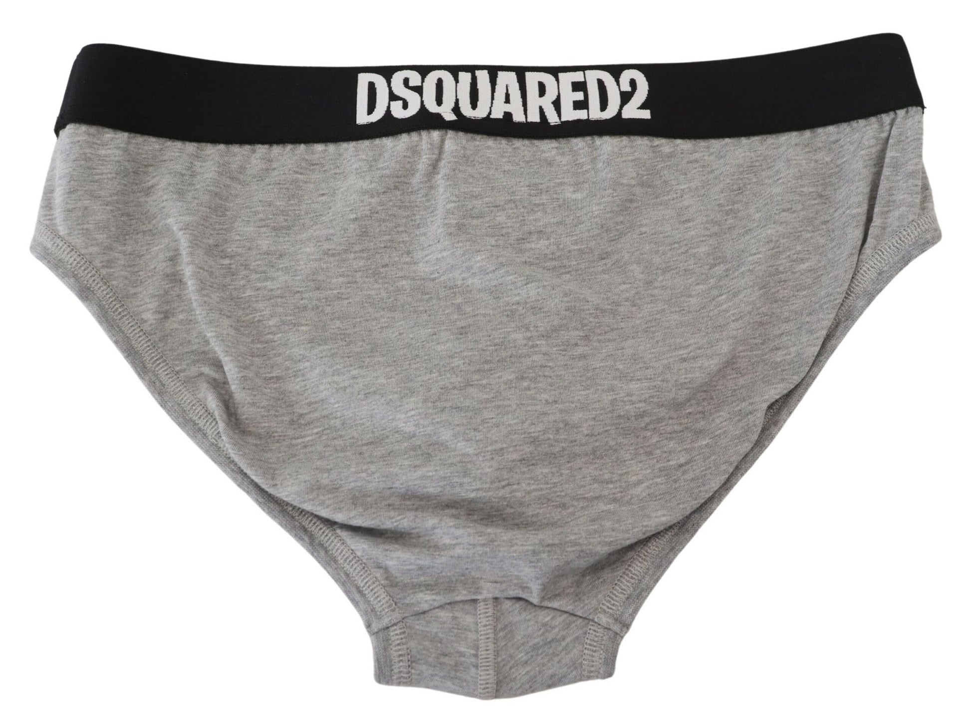 Graue DSURF Logo Cotton Stretch Herren Slip Unterwäsche
