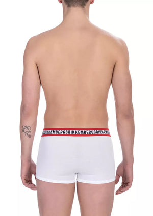 White Cotton Men Underwear Twin Pack
