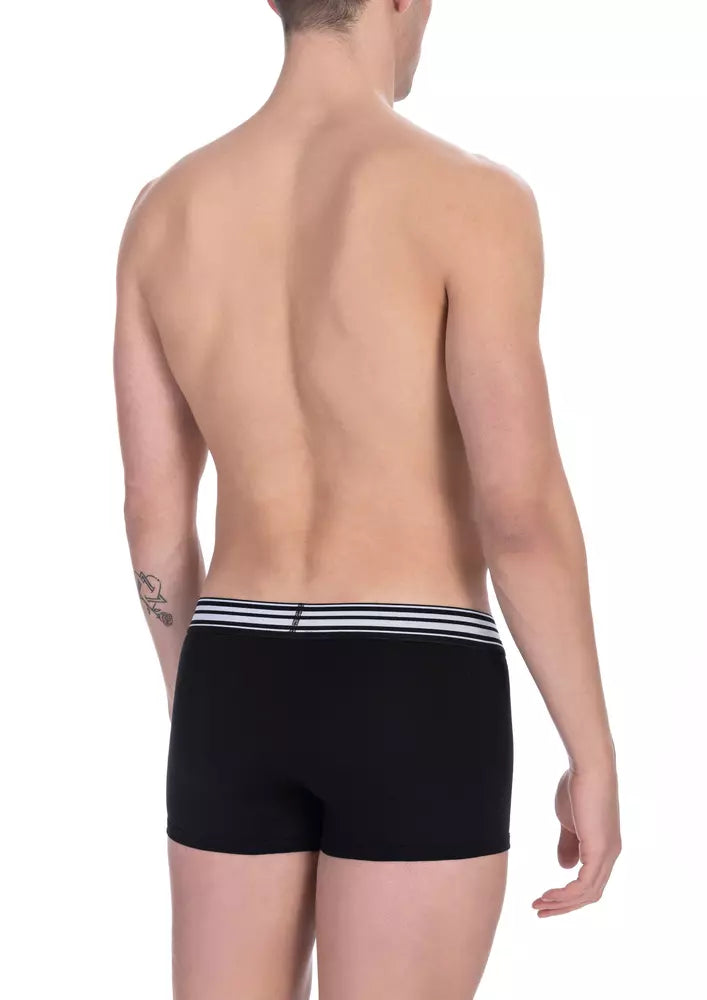Schwarze Herren-Trunk-Packung aus Baumwolle