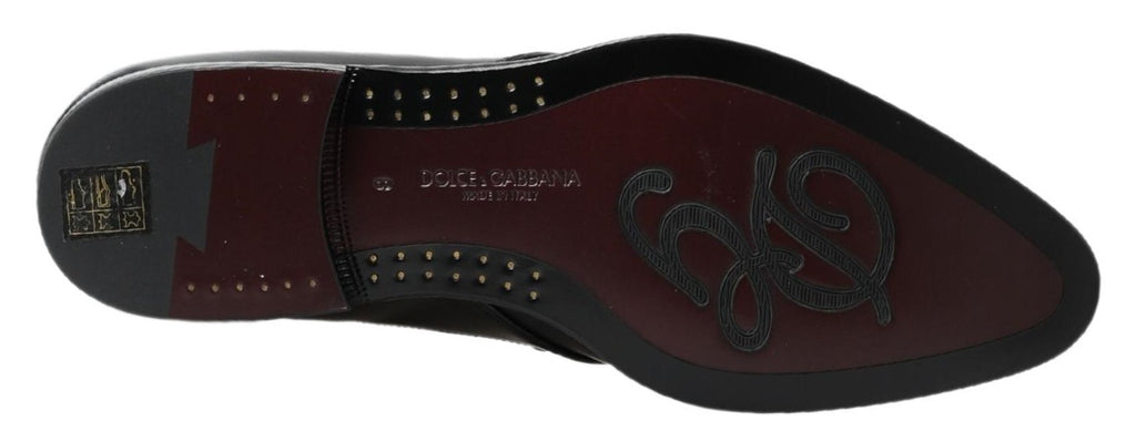 Schwarze Derby-Schuhe für formelle Anlässe