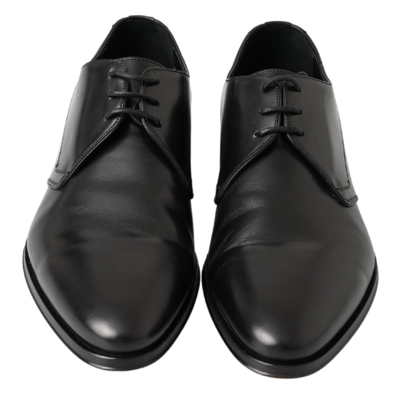 Schwarze Derby-Schuhe für formelle Anlässe