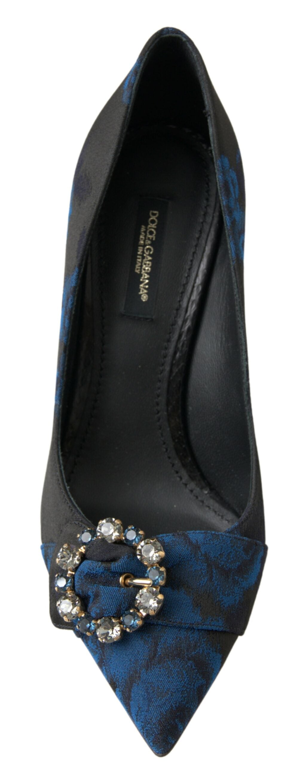 Blaue Blumen Ayers Kristall Pumps Schuhe
