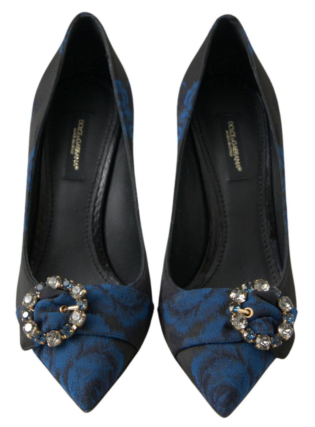 Blaue Blumen Ayers Kristall Pumps Schuhe