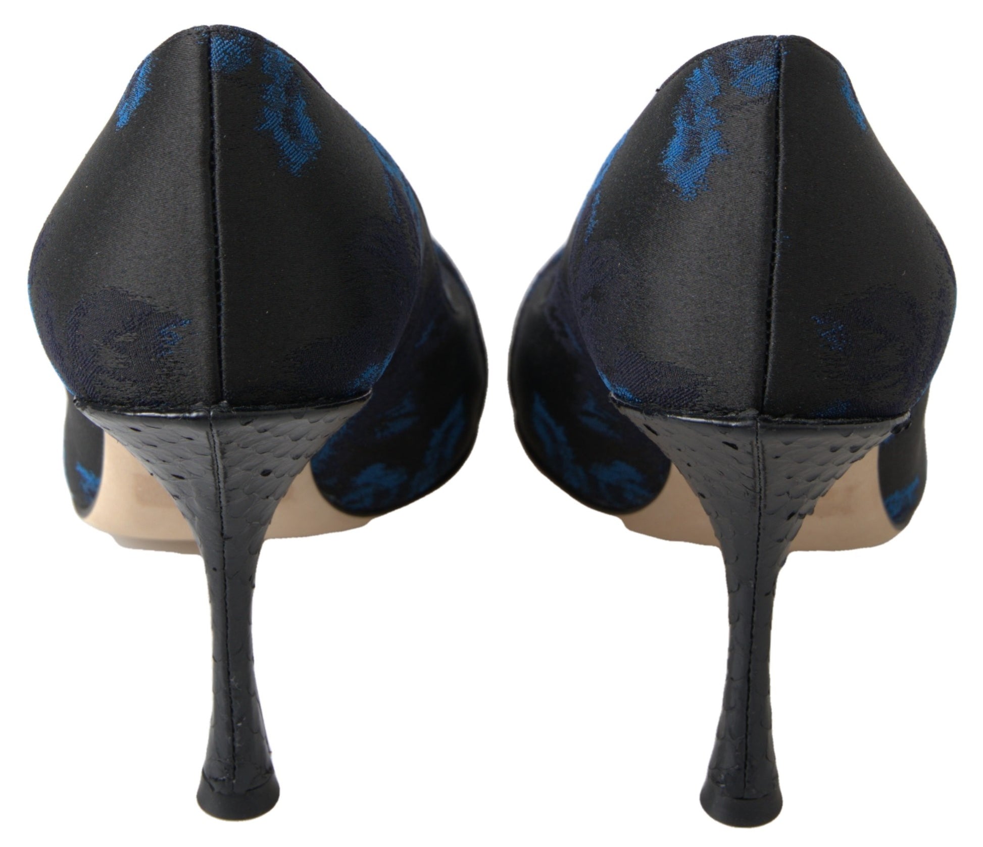 Blaue Blumen Ayers Kristall Pumps Schuhe