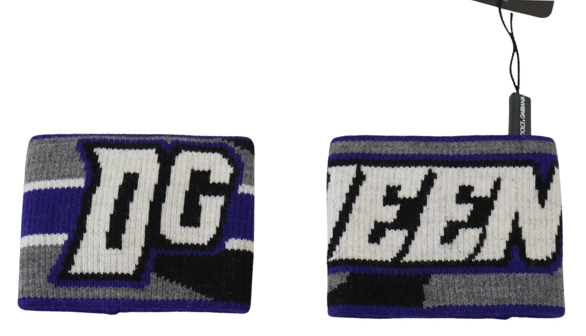 Lilafarbenes zweiteiliges Armbandset mit Logo