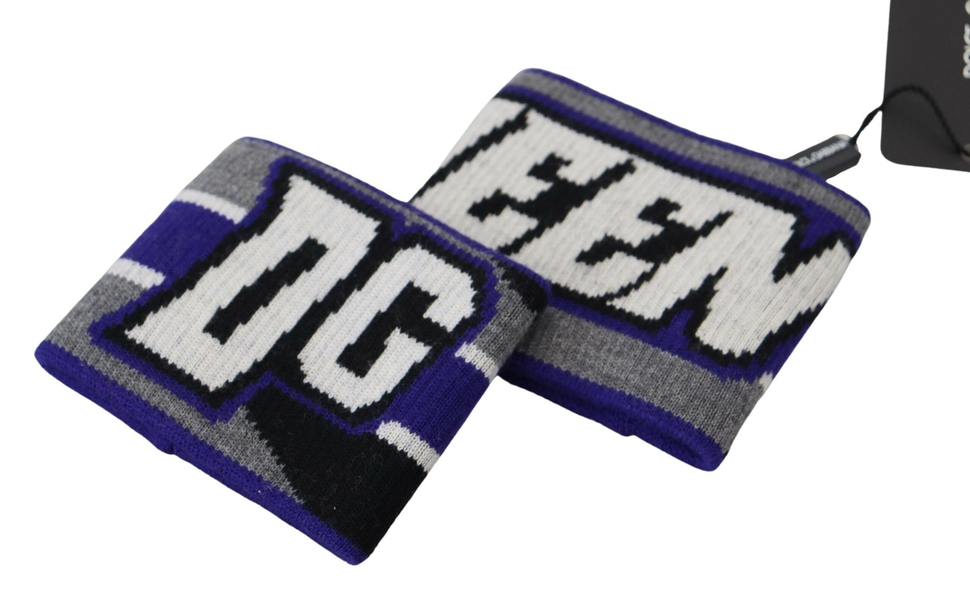 Lilafarbenes zweiteiliges Armbandset mit Logo