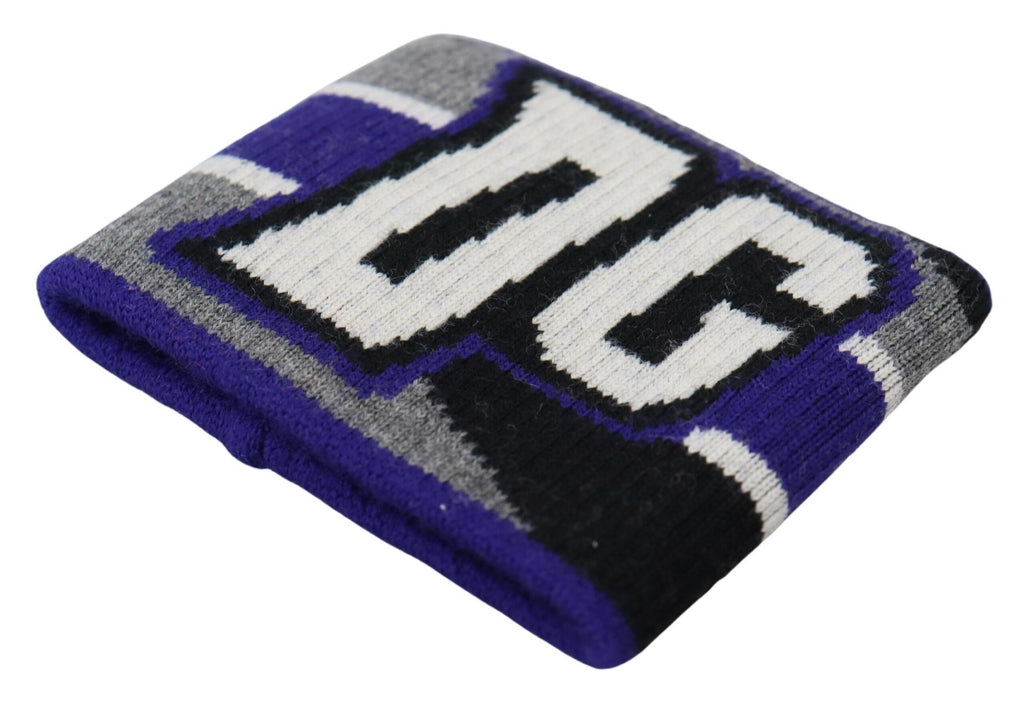 Lilafarbenes zweiteiliges Armbandset mit Logo