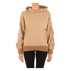 Schicker Oversize-Hoodie aus Baumwolle mit Rüschenärmeln