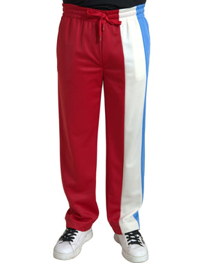 Mehrfarbige Jogginghose aus Polyester für Herren
