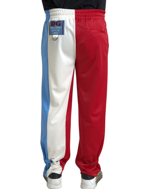Mehrfarbige Jogginghose aus Polyester für Herren