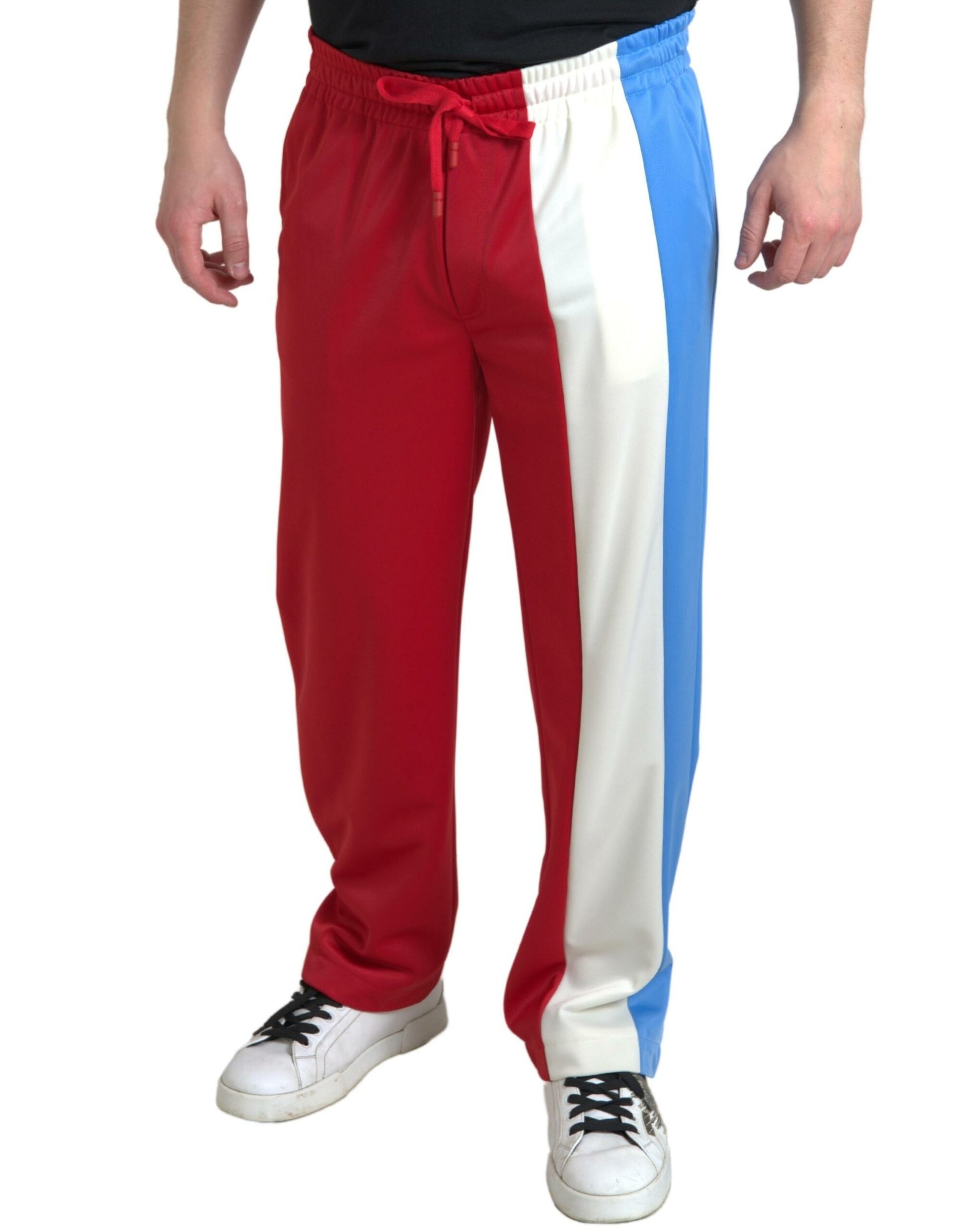 Mehrfarbige Jogginghose aus Polyester für Herren