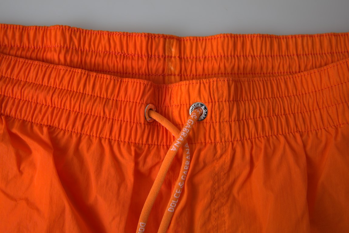 Orange Blau Gradient Beachwear Bademode Shorts