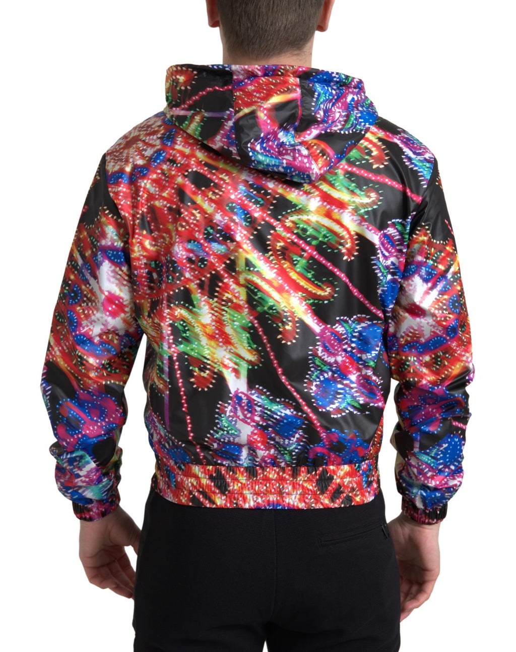 Mehrfarbiger Kapuzenpullover