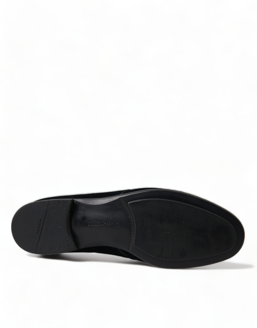 Schwarze, formelle Derby-Schuhe aus Samt mit Schnürung