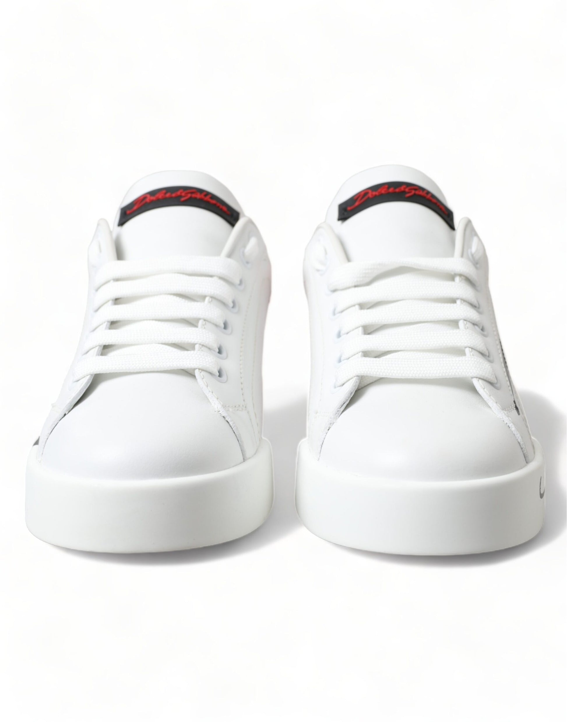Weiß Rot Lace Up Damen Low Top Sneakers Schuhe