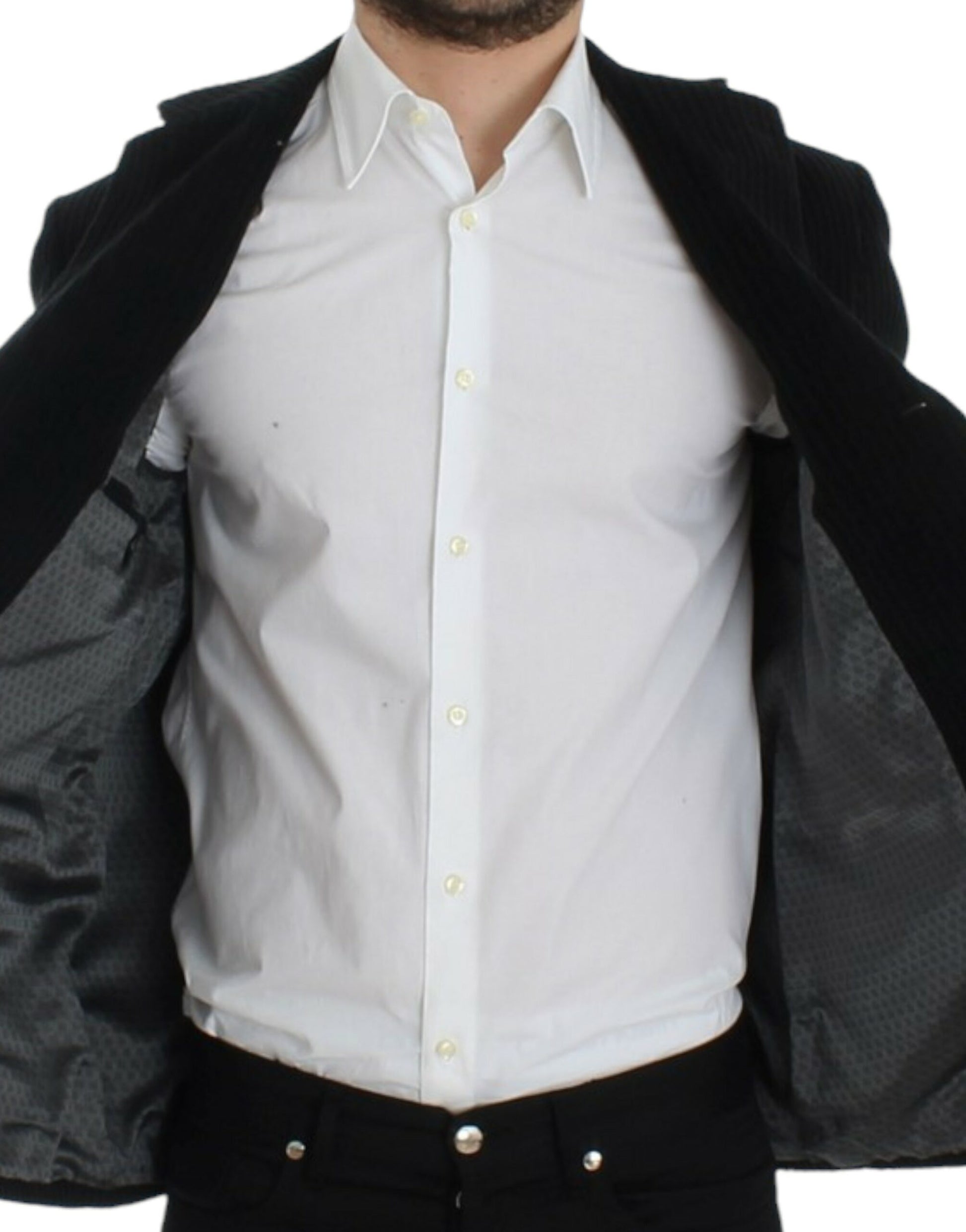 Schwarzer Manchester MARTINI Blazer