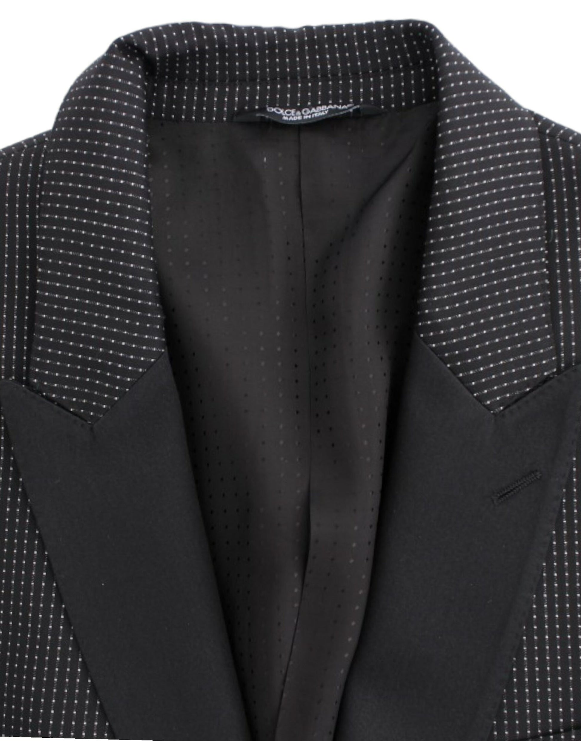 Schwarzer schmaler MARTINI-Blazer aus Wolle