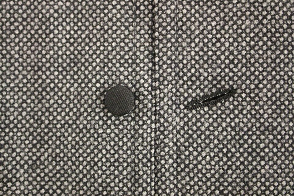 Dolce & Gabbana Gray Cotton Blend Logo Vest Gilet Weste