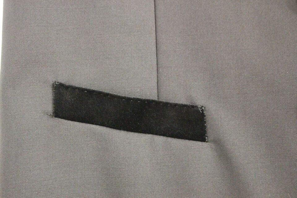 Schwarze Weste aus Wolle für formelle Anlässe