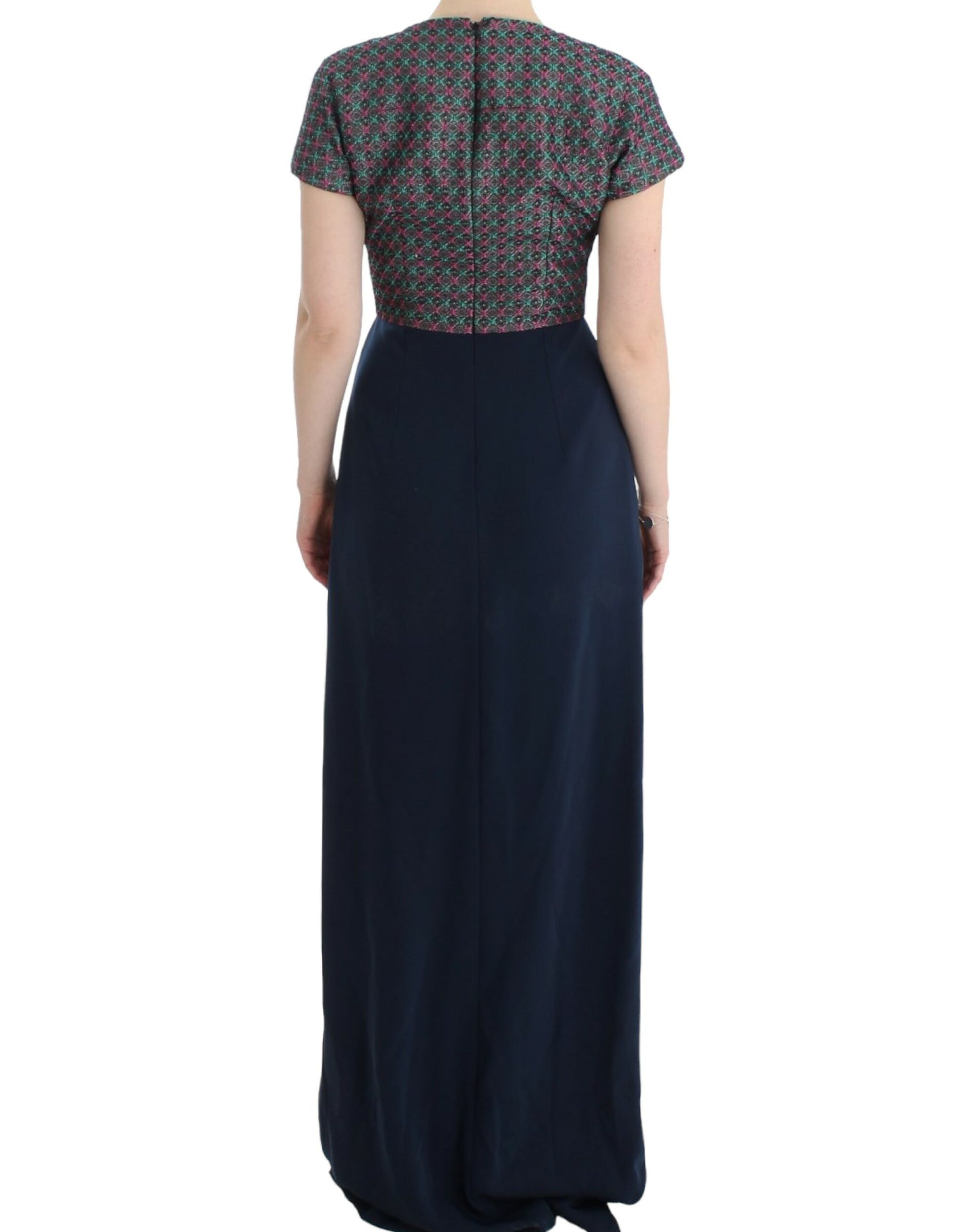 Multicolor Doris short sleeve dress