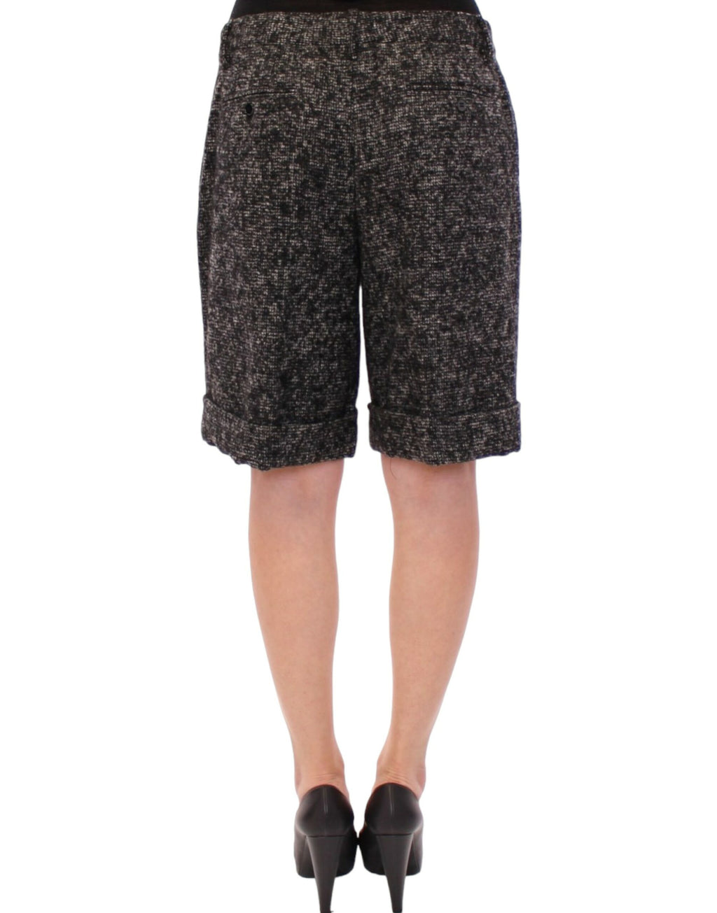 Graue Wollshorts