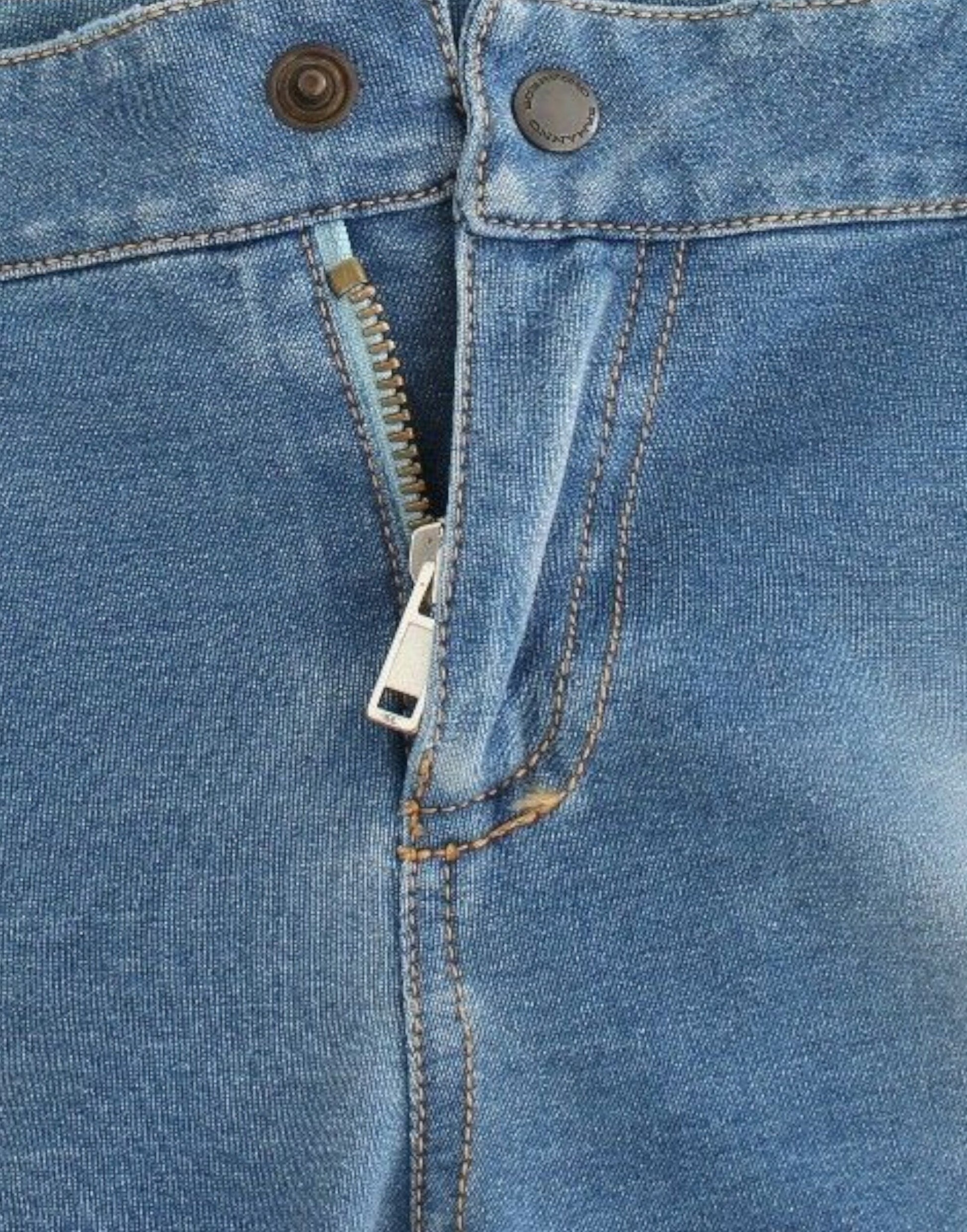 Strandmode Blue Jeans Caprihose Cropped