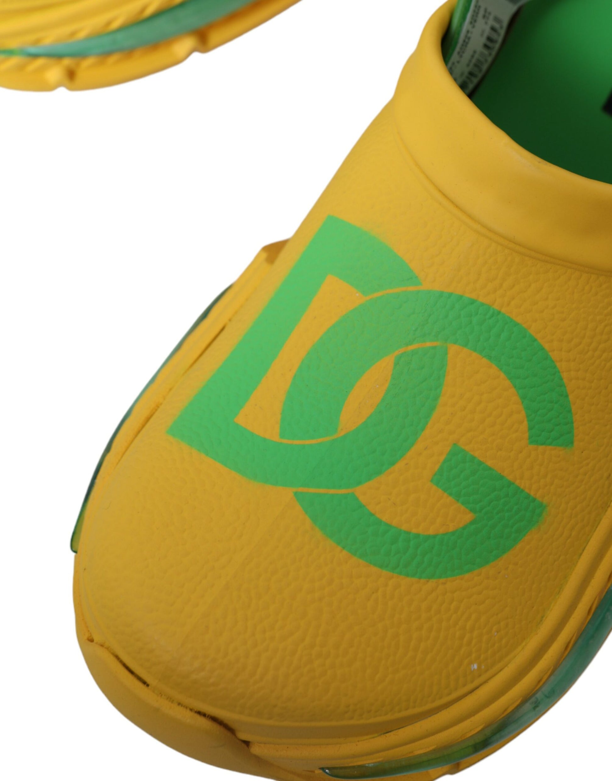 Gelb Grün Gummi Clogs Männer Hausschuhe Männer Schuhe