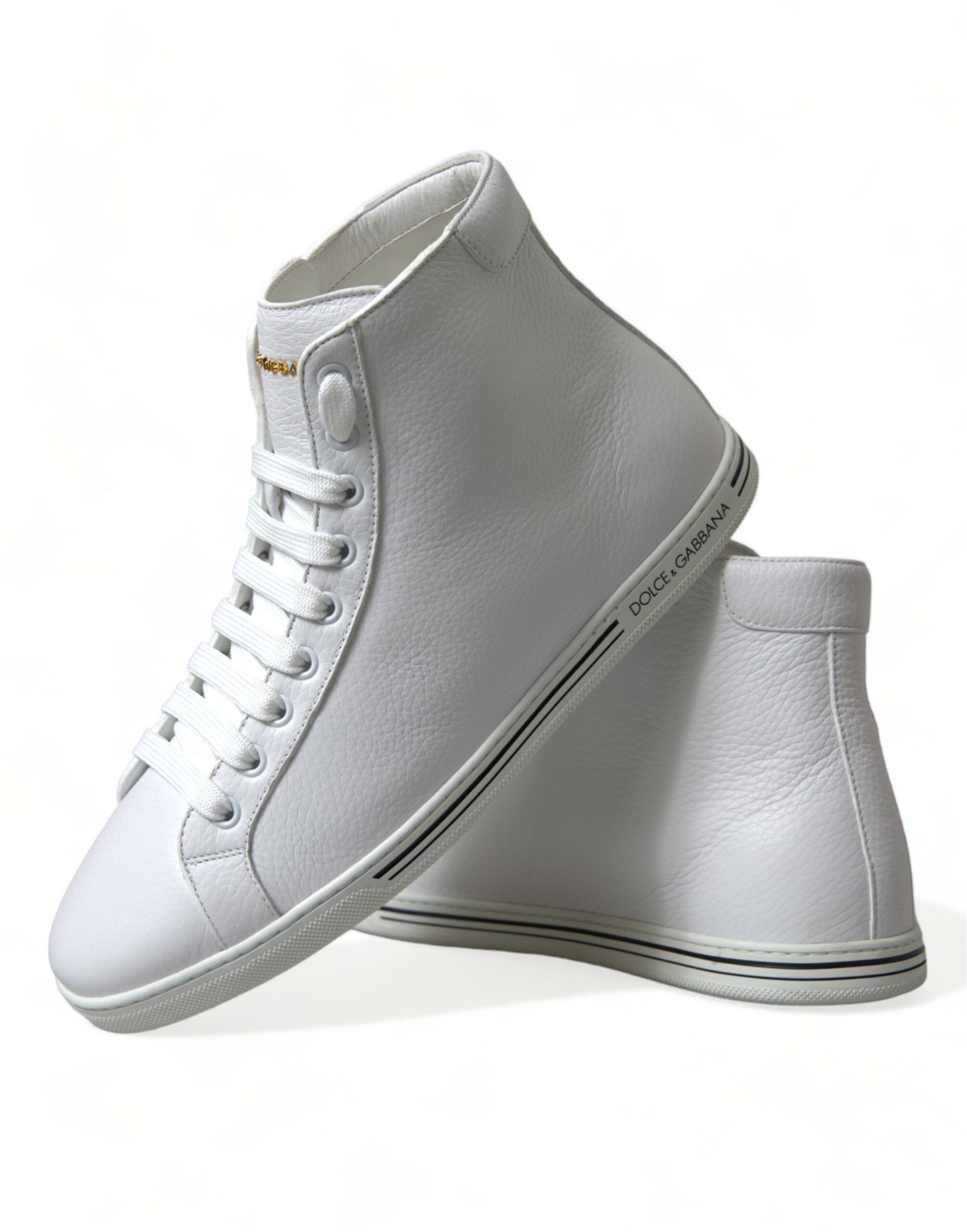 Weiße Saint Tropez High Top Herren Sneakers