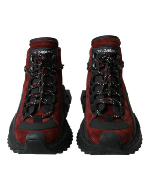 Burgund Super King High Top Herren Sneakers Schuhe