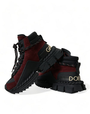 Burgund Super King High Top Herren Sneakers Schuhe