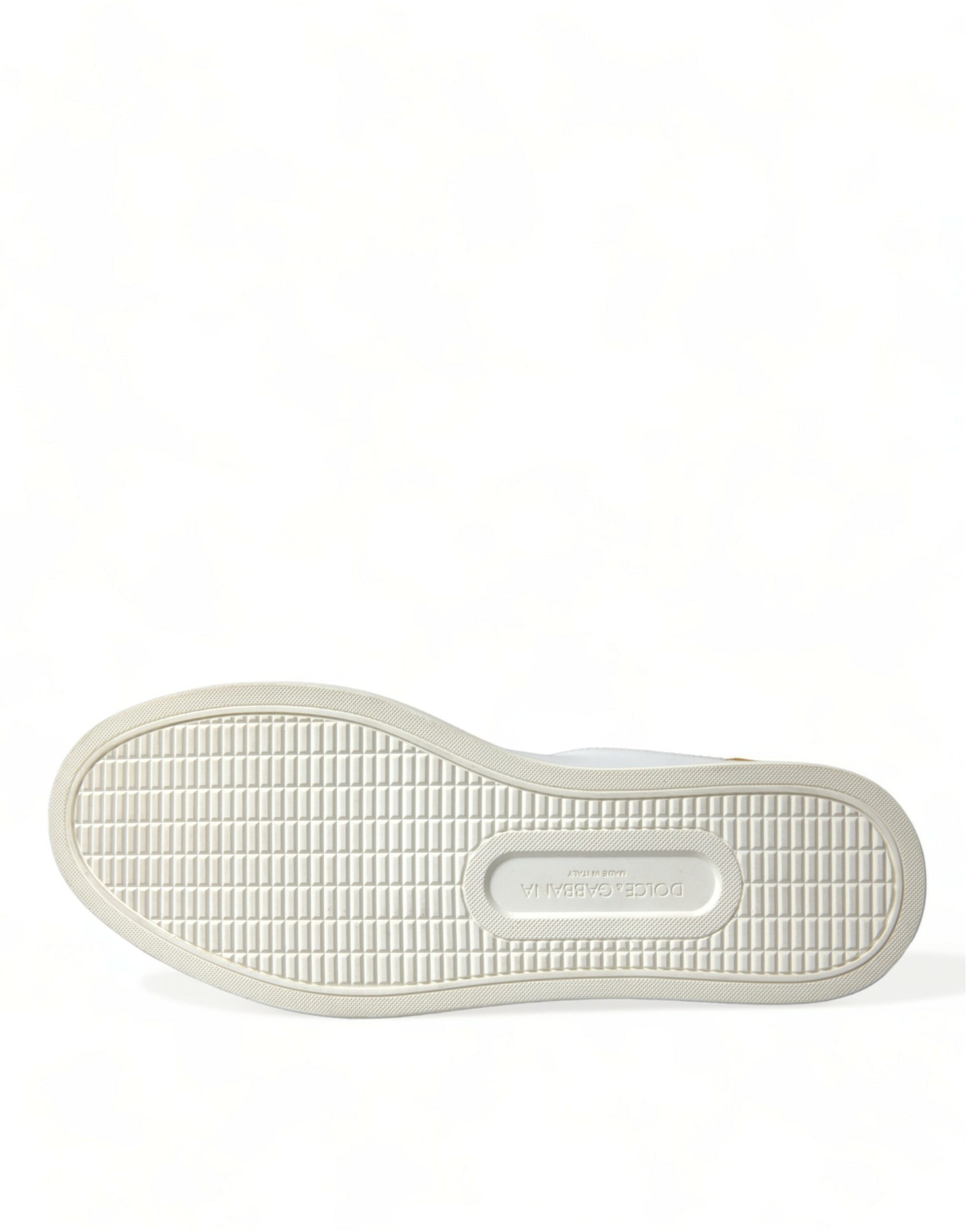Weiße Leder LOVE Milano Herren Sneakers Schuhe